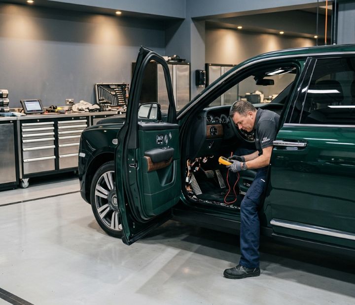 Rolls Royce repair specialist in Dubai