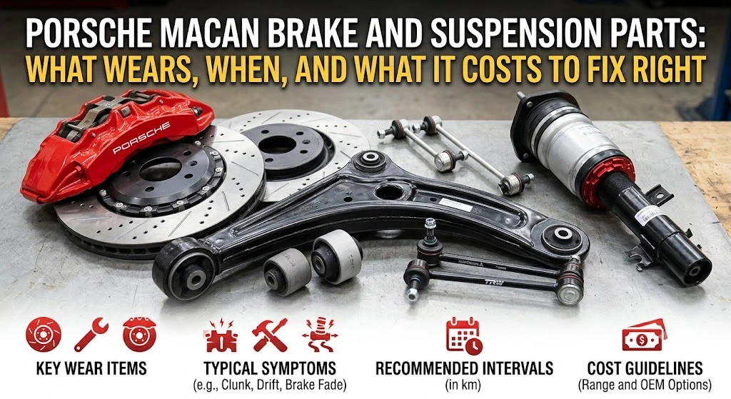 Porsche Macan Brake and Suspension Parts