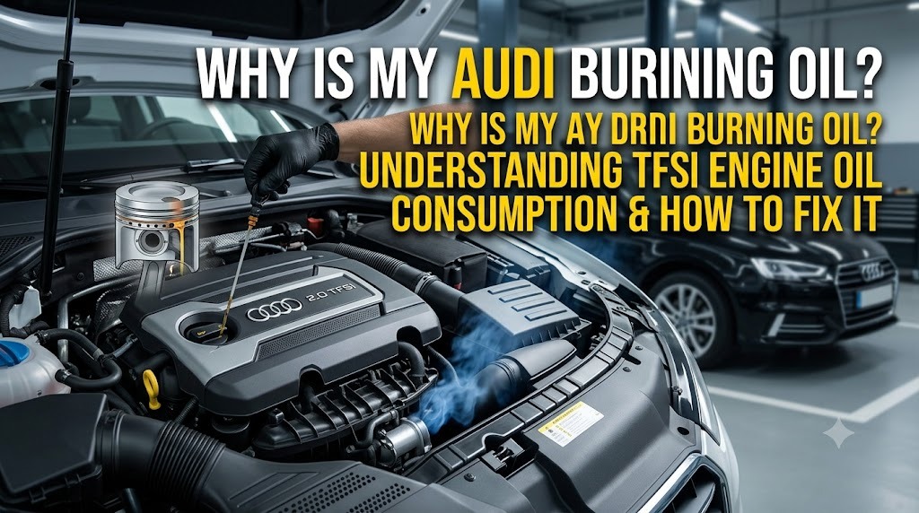 Why Is My Audi Burning Oil, Understanding TFSI Engine Oil Consumption and How to Fix It